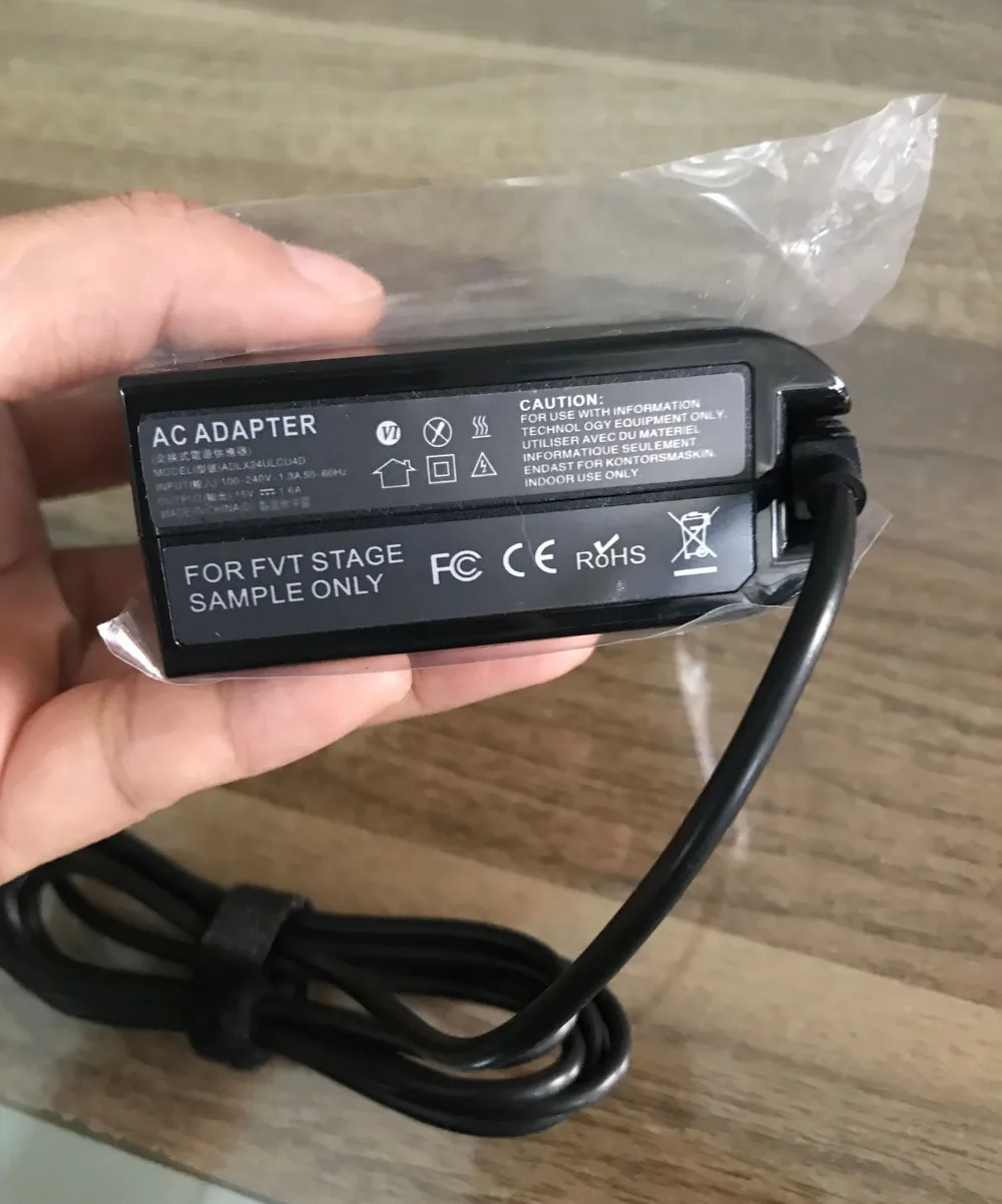 Новый качественный планшет 15V 1.6A Ноутбук AC адаптер питания дорожный штекер