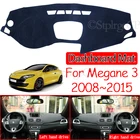 Противоскользящий коврик для приборной панели Renault Megane 3 III MK3 2008 2009 2010 2011 2012 2013 2014 2015 Coupe CC GT