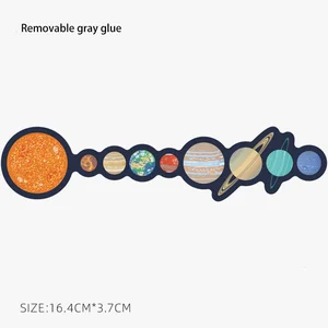 1 шт., наклейки на солнечную систему