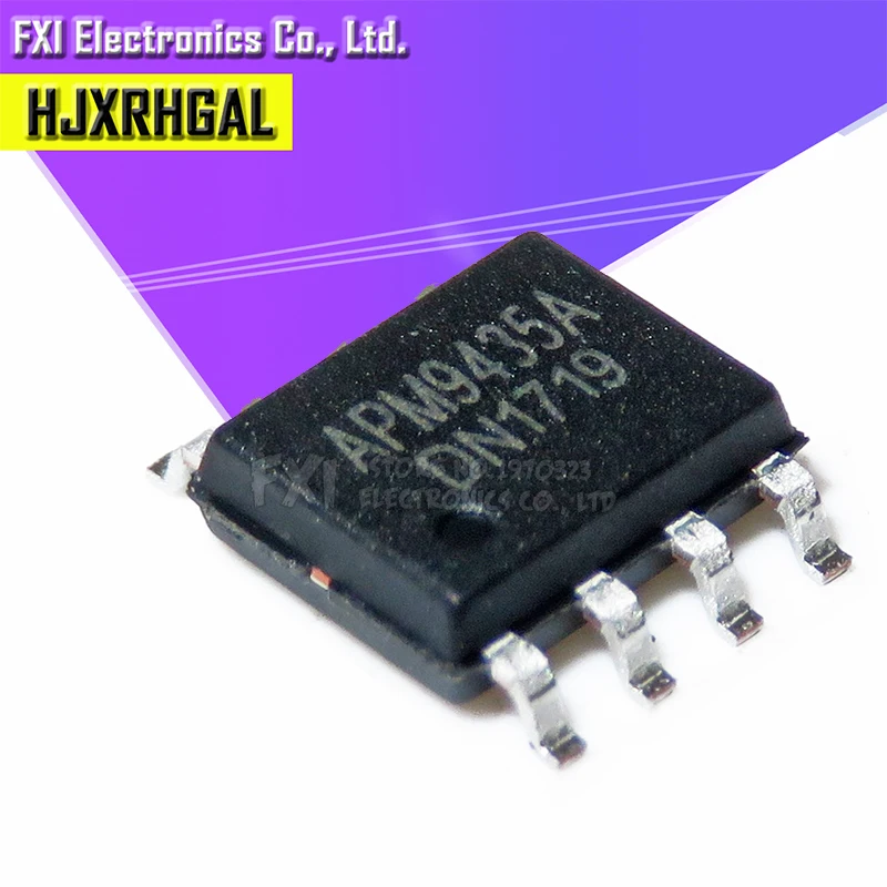 10 шт. APM9435 FDS9435A SI9435 9435 MOS лапками углублением SOP 8|Интегральные схемы| |