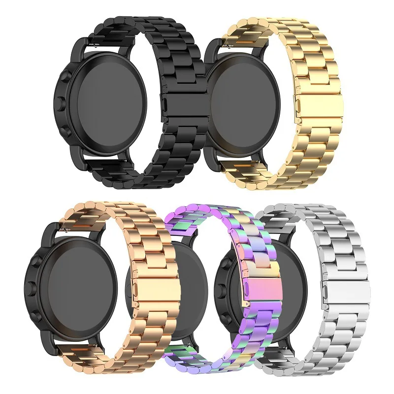 Роскошный сменный ремешок для часов Timex с тремя бусинами из нержавеющей стали