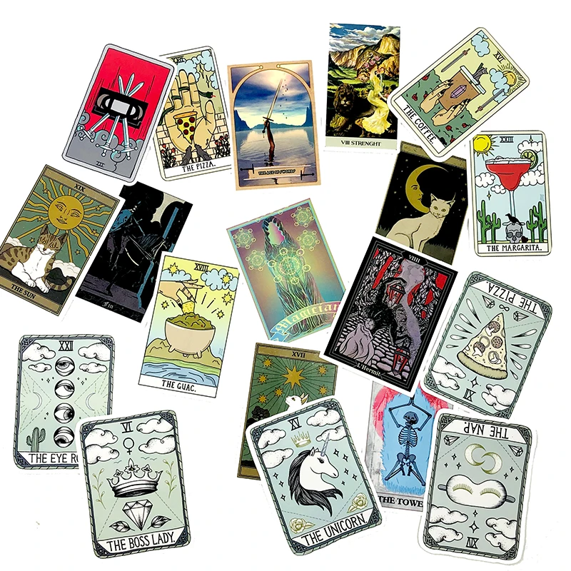50 шт. Fate Game Tarot наклейка Скрапбукинг для игрушек СКЕЙТБОРД гитара багаж чемодан мотоцикл ноутбук компьютер