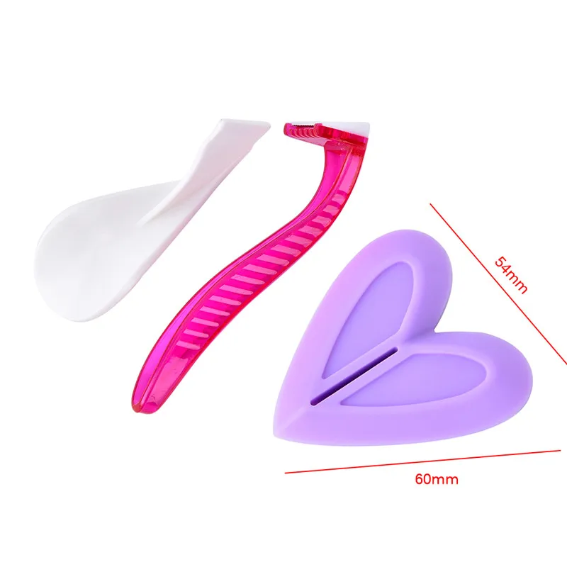 1X Женский Бикини Специальный шаблон для бритья Сексуальная Женская бритва