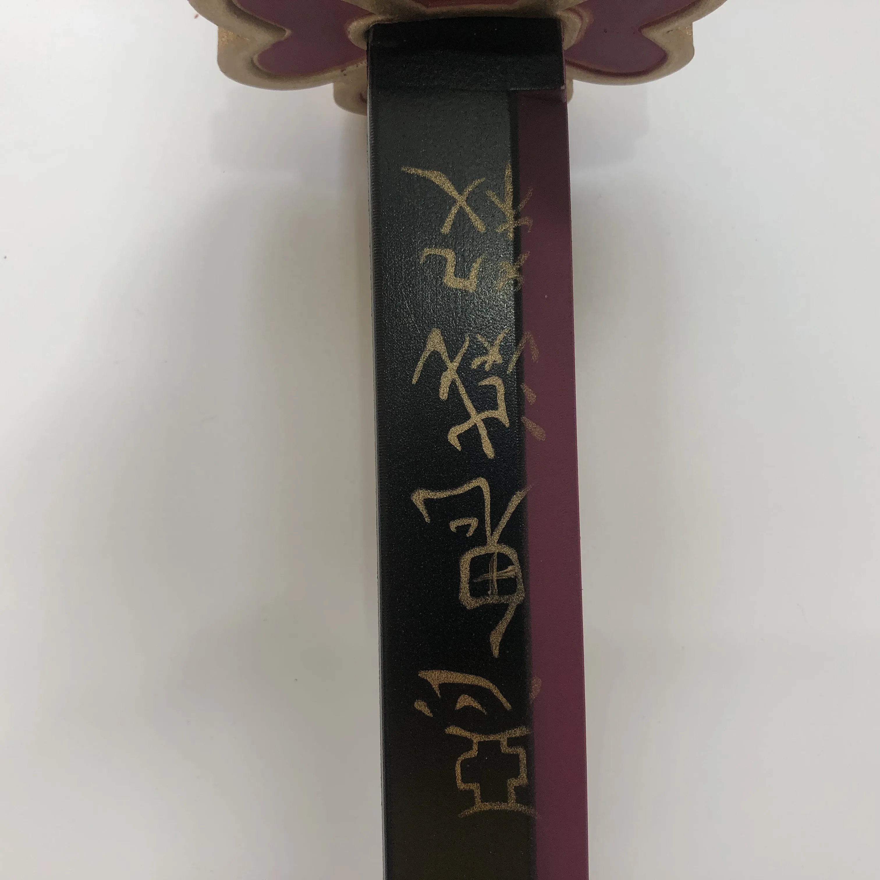 

1:1 Cosplay Japan Kimetsu no Yaiba Sword Weapon Demon Slayer Kanroji Mitsuri Sword Anime Ninja Knife PU toy 104cm