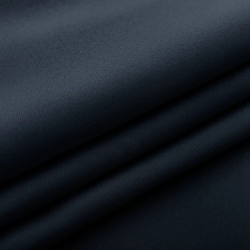Navy blue High Shading Blackout Curtains For Bedroom Modern Thermal Insulating Solid Finished Curtains Living Room Window Treatment Drapes - Цвет: Navy blue