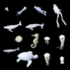 Силиконовая форма для моделирования мини-грибов и деревьев, полимерные наполнения в виде Розы, оленя, полимерные ювелирные изделия, набор наполнителей для литья, художественное ремесло