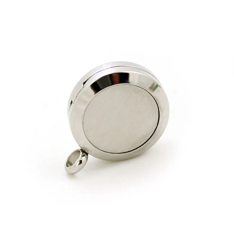 Оптовая продажа ожерелье из нержавеющей стали с эфирным маслом 20 мм диффузоры