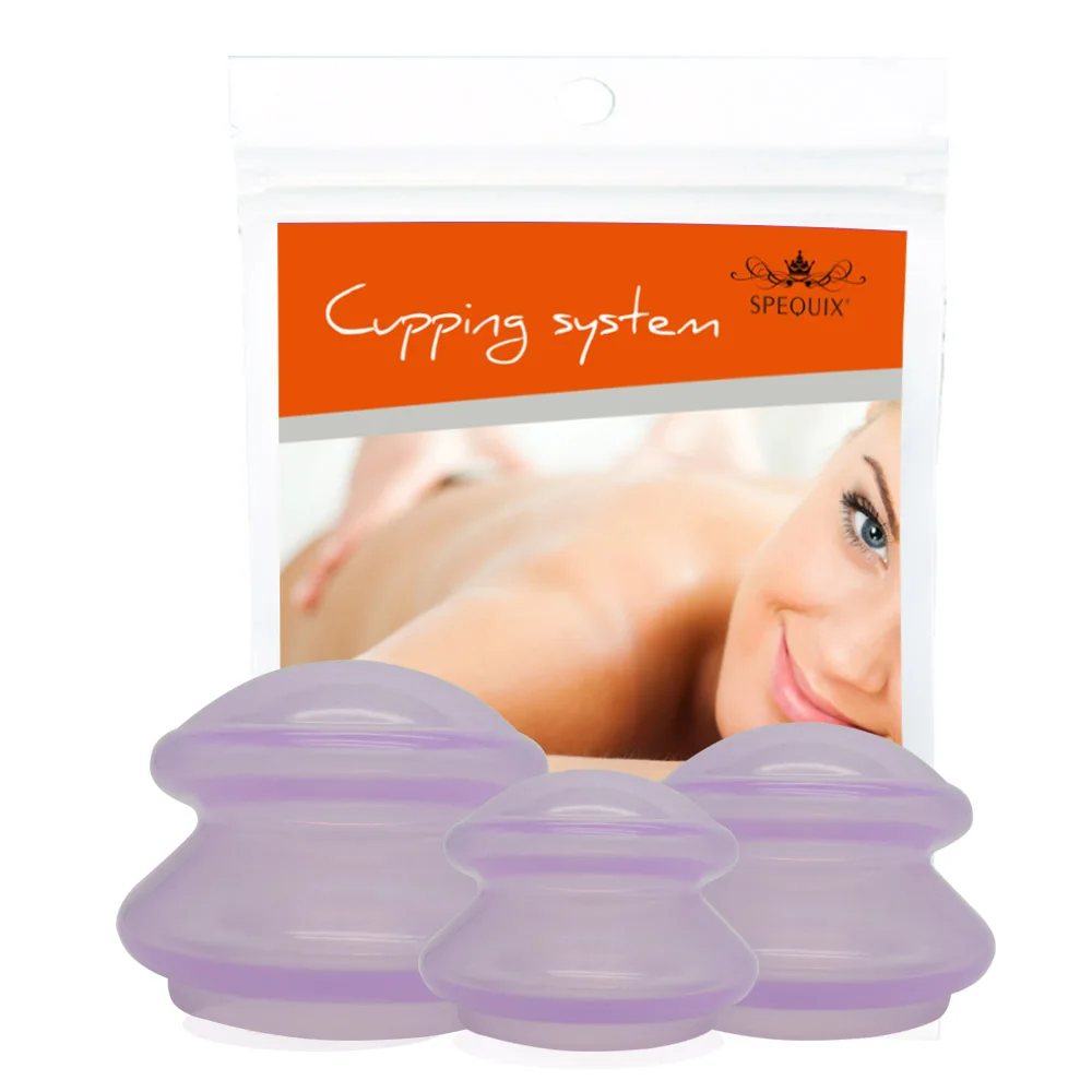 

3pc/6pc Vacuum Cans For Massage Facial Silicone Cupping Cups Anti Cellulite Moisture Absorber Face Massage Jars Cup Suction Cups