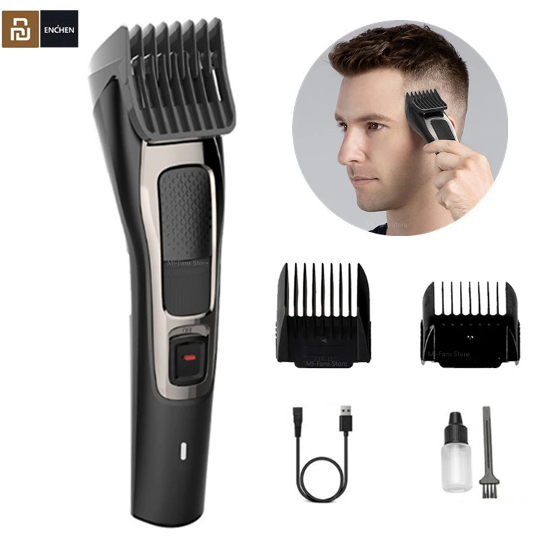 

Xiaomi ENCHEN Sharp3S Hair Clipper Fast Charging Men Electric Cutting Machine Professional Low Noise Hairdress