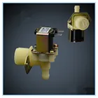 Пластиковый электромагнитный клапан, 24 В, 220 В, 12 В, электромагнитный клапан для льдогенератора G34-12 мм, клапан кондиционера