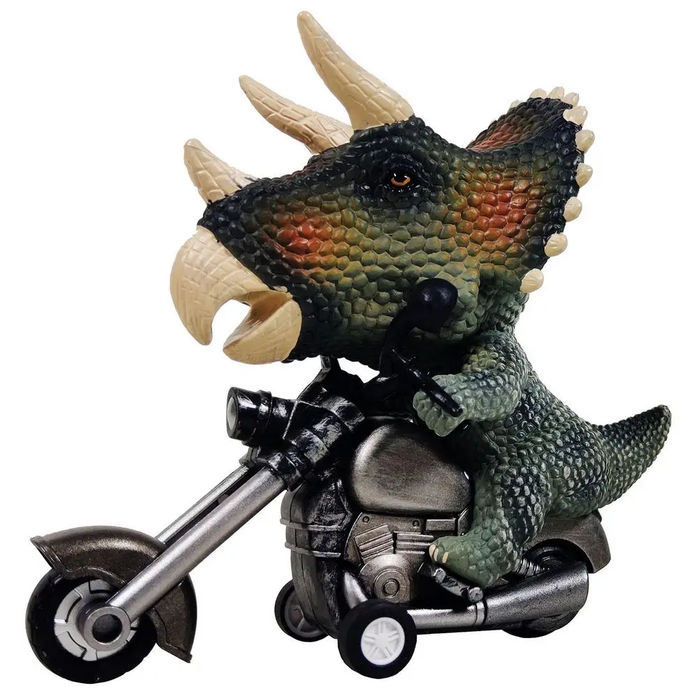 

Dinosaur Motorcycle Toy Exquisite Simulation Riding Dinosaur Toy Car New Peculiar Simulation Dinosaur Inertial Motorcycle Model