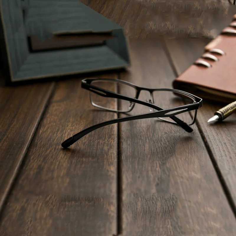 Очки для близорукости GLAUSA мужчин и женщин модные студенческие металлические