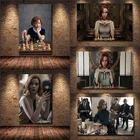 Кино плакаты и принты Королевский геймбит Картина на холсте для интерьера картина для дома дизайн без рамки Искусство Декор комнаты