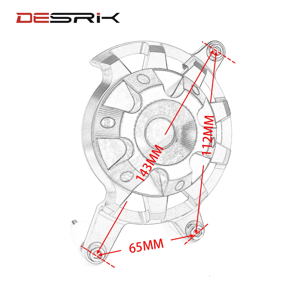 

New Motorcycle CNC Aluminum Alloy Right Engine Protective Guard Cover For Honda CB650F 2014 2015 2016 2017 2018 2019 Accessories