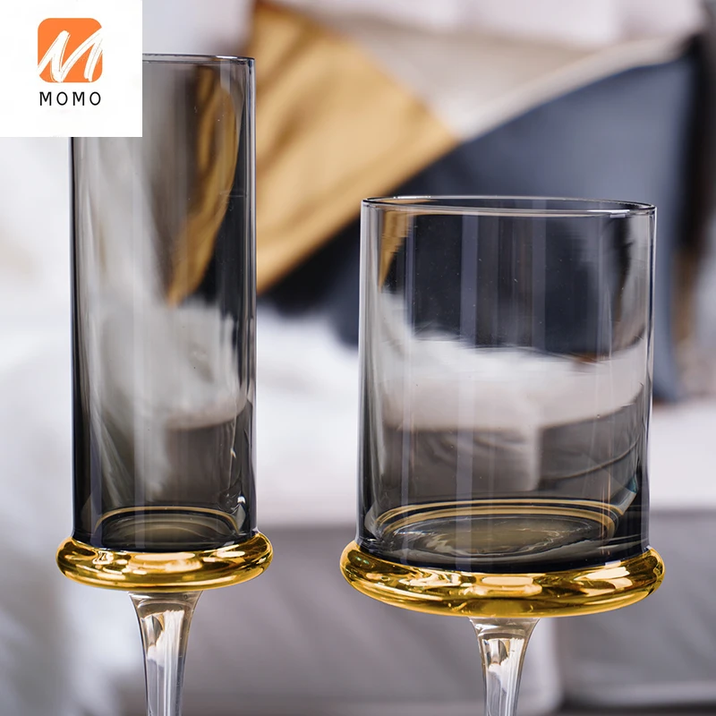 

Modern Simple and Light Luxury Fine Height Red Wine Glass Champagne Glass Household Wine Glass Goblet Decorative Ornaments
