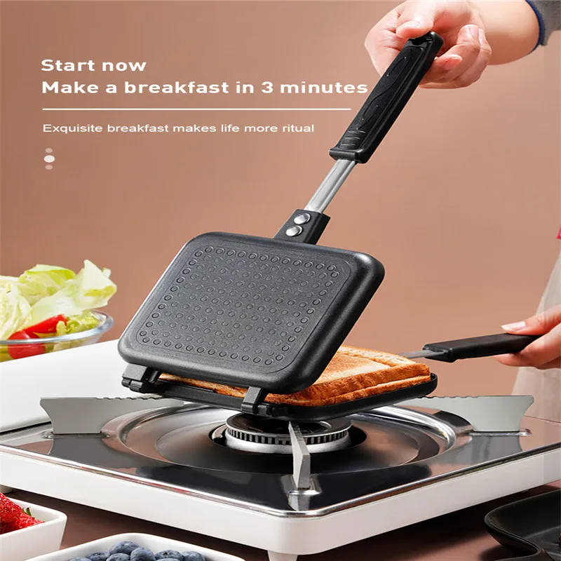 Двухсторонняя с антипригарным покрытием машина для производства сэндвич