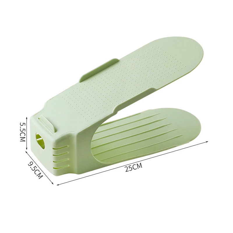 2 шт. прочный регулируемый органайзер для обуви обувь Поддержка слот Экономия