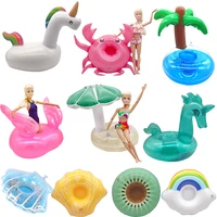 handmade for barbie accessories set swimming pool doll accessories summer swim party fashion for children girls beach lifebuoy