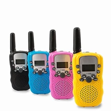 2pcs Children's Toy Walkie Talkie Kids Mini Radio Interphone UHF Long Range Handheld Transceiver Toys For Boys Girls Gift