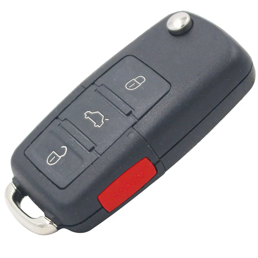 3 + 1/4 кнопочный раскладной чехол для ключа Volkswagen Bora Seat Passat Polo Skoda Octavia (большая