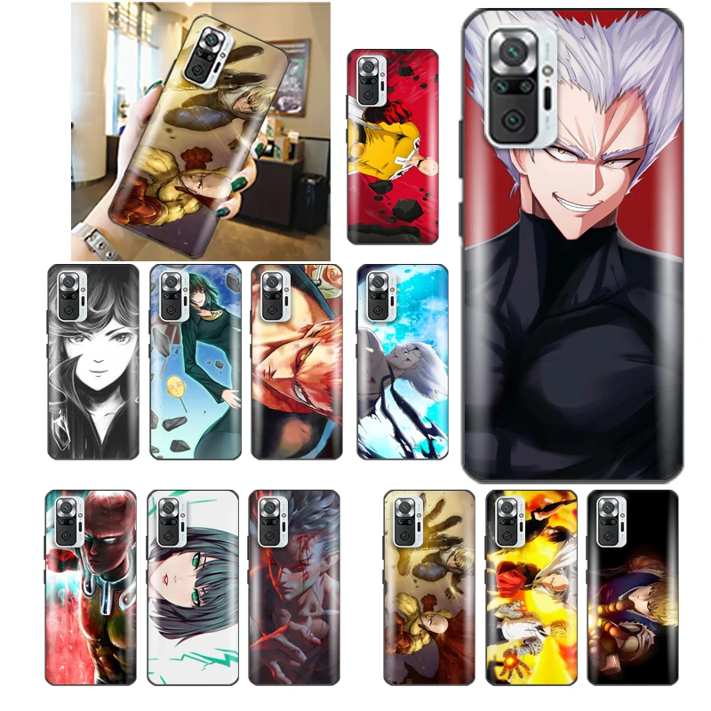

One Punch Man Youth Phone Case For Redmi Note 10 10X 10T Pro 4G 5G Mobile Anime Waterproof Personalised Full Protection Cheap