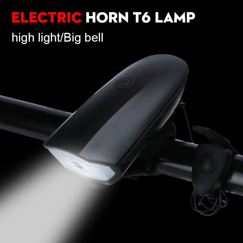 

USB rechargeable bicycle lamp rainproof bicycle headlamp flashlight bicycle headlamp mountain bicycle headlamp parts equipment