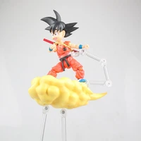 bandai dragon ball action figure juvenile somersault cloud juvenile son goku movable box model decoration toy