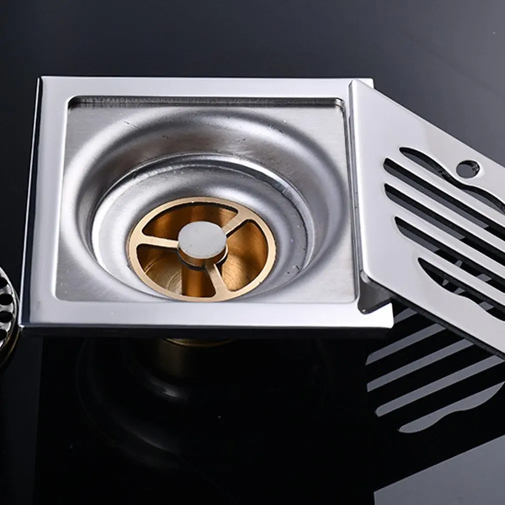 Deodorant Floor Drain Kitchen Sink Filter Dishwashing Basin Stainless Steel Sewer Cover | Обустройство дома