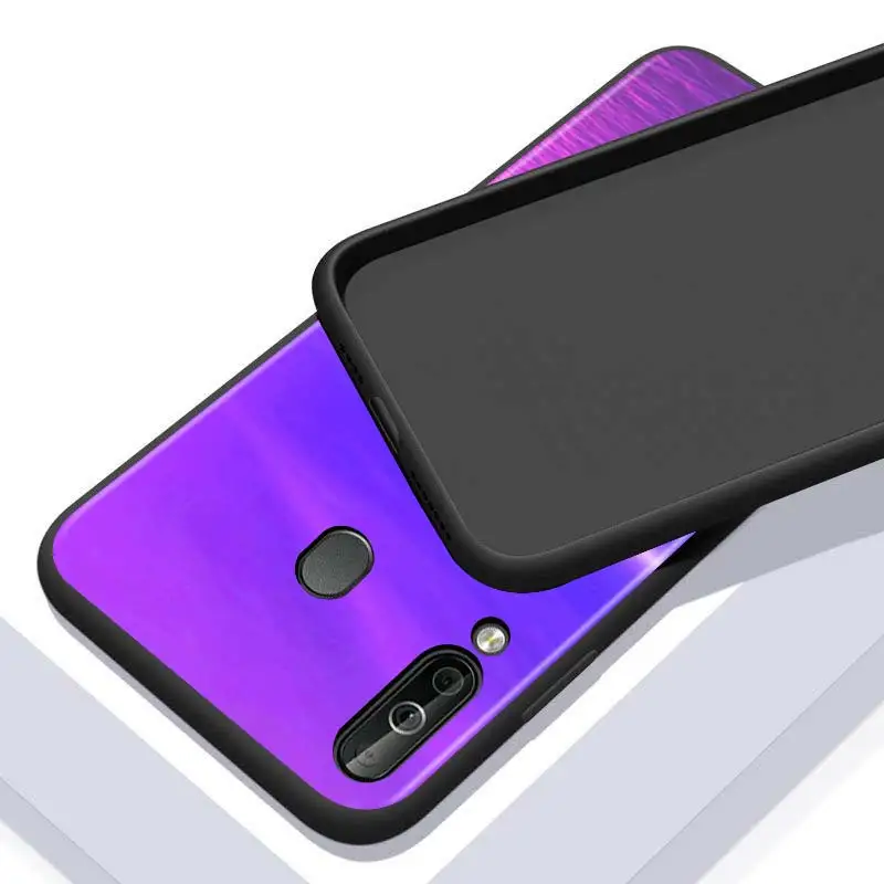 

infinity on purple for Huawei P10 P20 Pro P30 P40 Y5 Y6 Y7 Y9 2019 Nova 7i 5T 5i 5 4e 4 3i 3e 3 Bright Black Phone Case