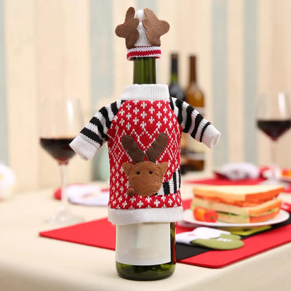 

Fine Texture Long Lasting Festive Touch Decorative Bottle Cover for Bar