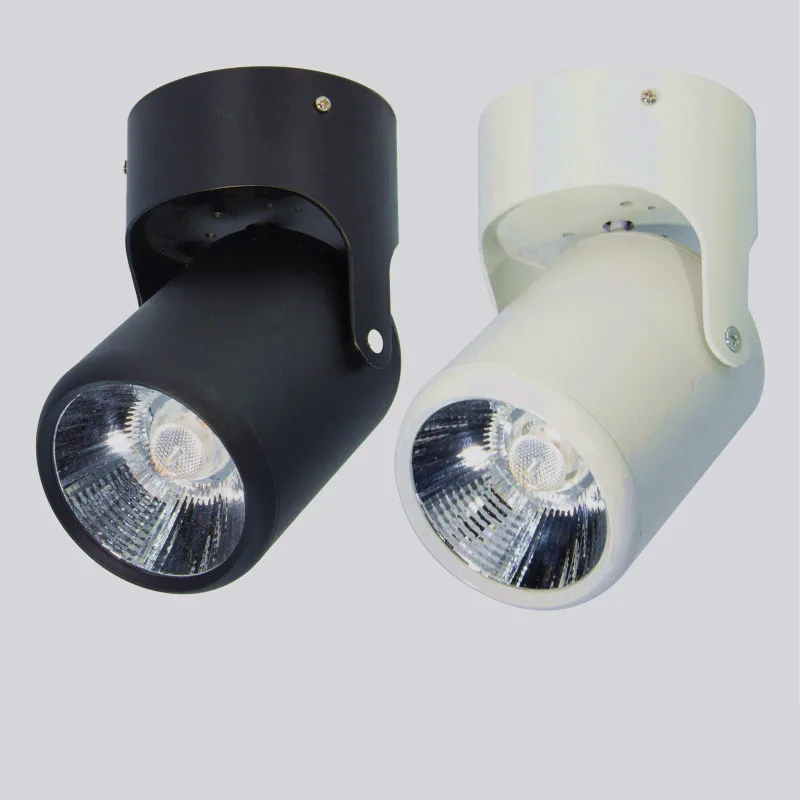 

Dimmable Surface Mounted LED Downlights 7W9W12W15W 360° Rotation COB LED Ceiling Lamp AC85~265V LED Spot Lights Indoor Lighting