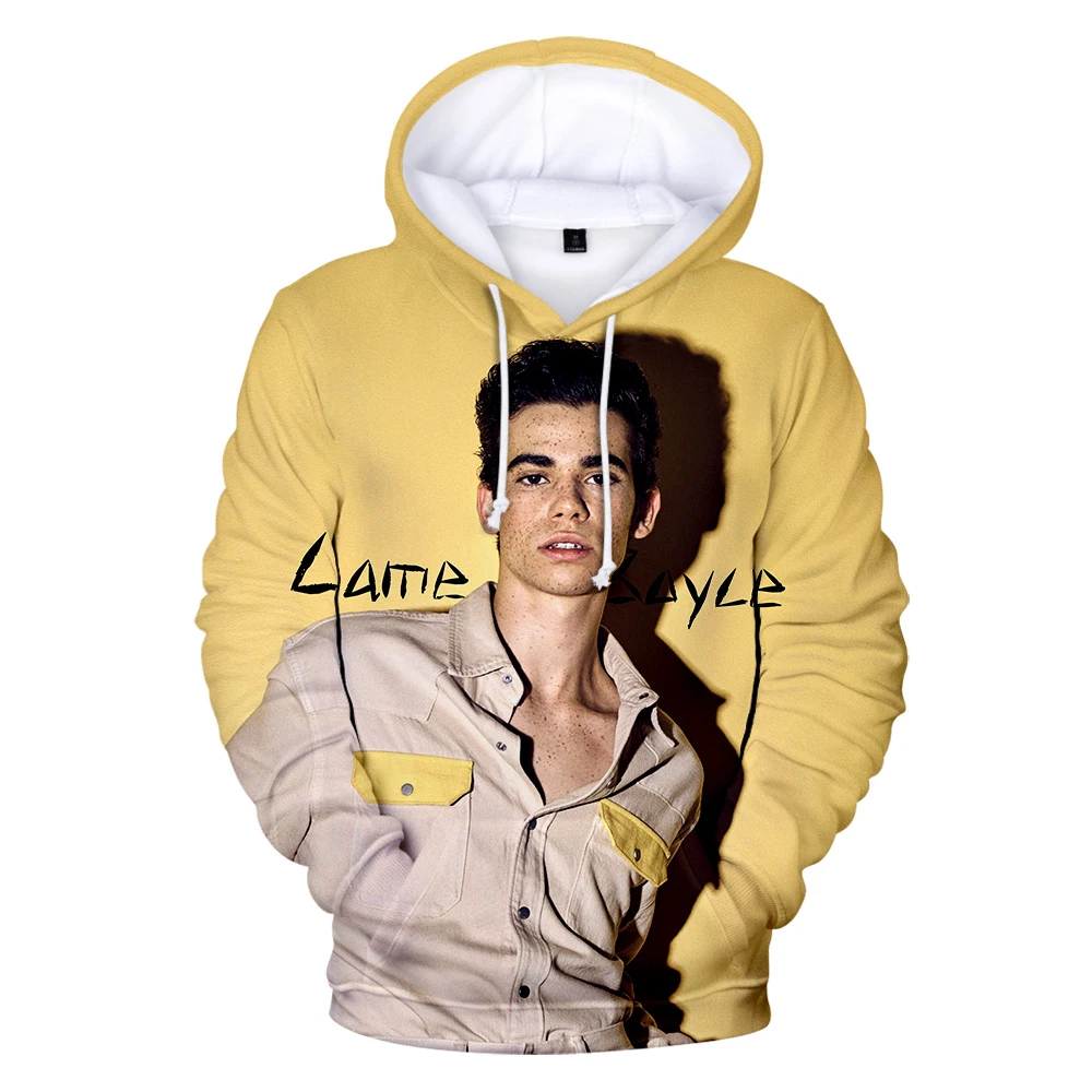 

Men Harajuku3D Long Sleeve Sweatshirts Cameron Boyce 3D Hoodies Boys/girls High Quality Outwear Clothing Casual Hooded Oversized