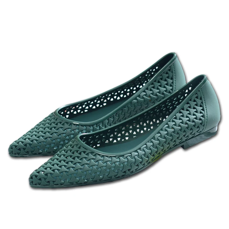 Сандалии SLHJC женские с острым носком Повседневные Удобные Пляжные босоножки без