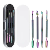 1 box4pcs colorful manicures tools practical nail art accessories nail art supplies nail art tools for home daily use