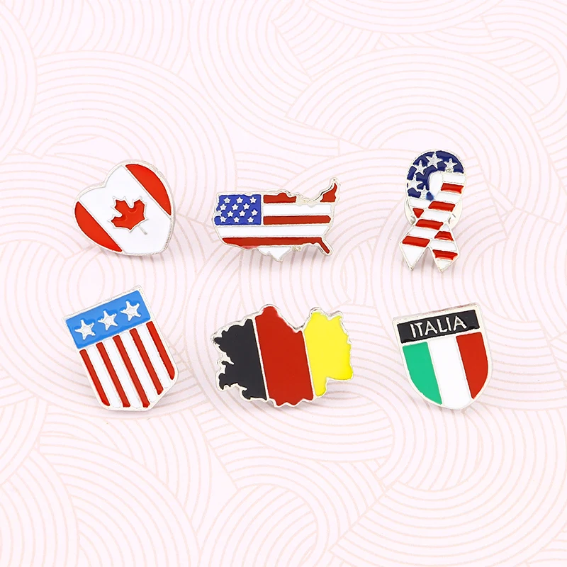 Творческая Германия Канада итальянские с изображением американского флага