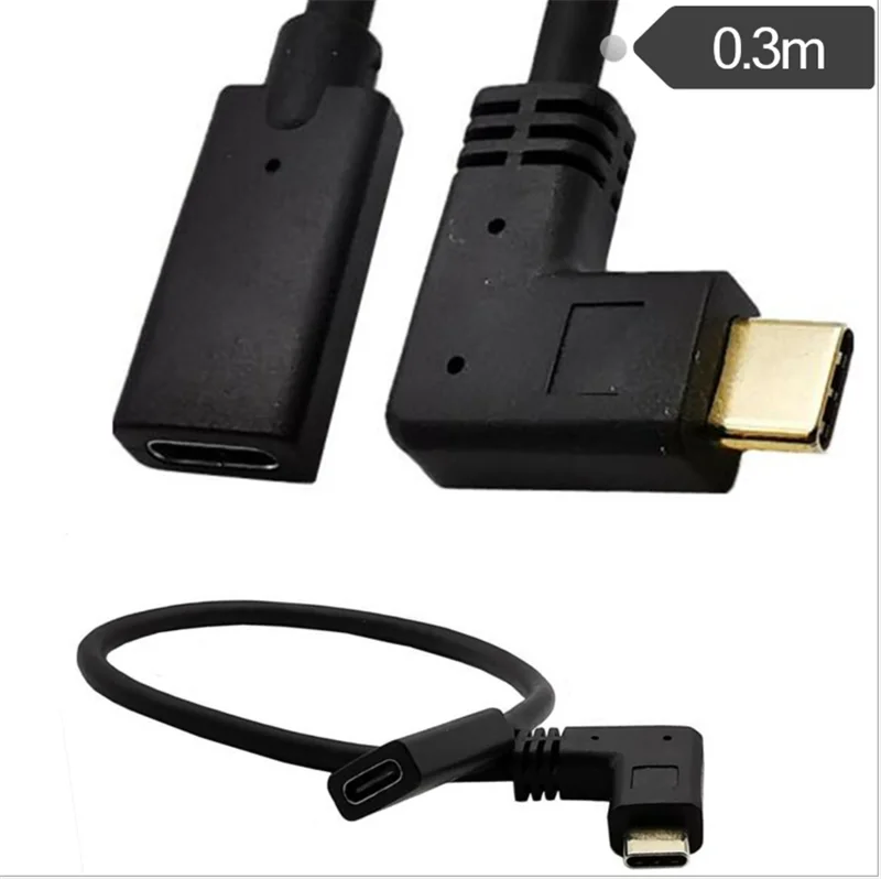 

Gold plated USB type-C Extension Cable Male to Female USB C Extender Cord USB 3.1 Type C Fast Charging & Data Sync Compatible f