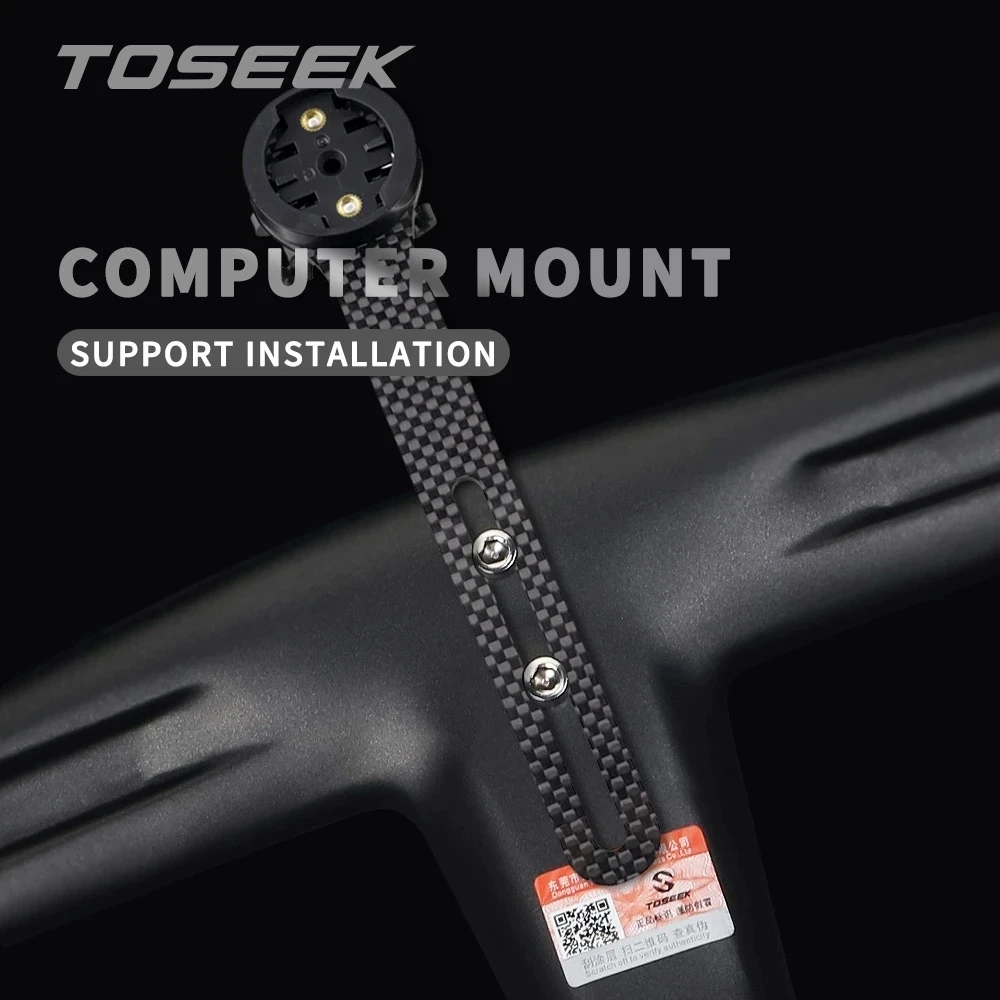 Полностью карбоновый руль для дорожного велосипеда TOSEEK матовый Сверхлегкий Руль