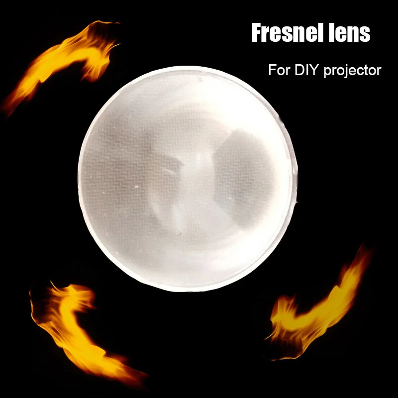 Dia150mm линза Френеля для Diy проектор с линзой регулируемой яркостью Светодиодная