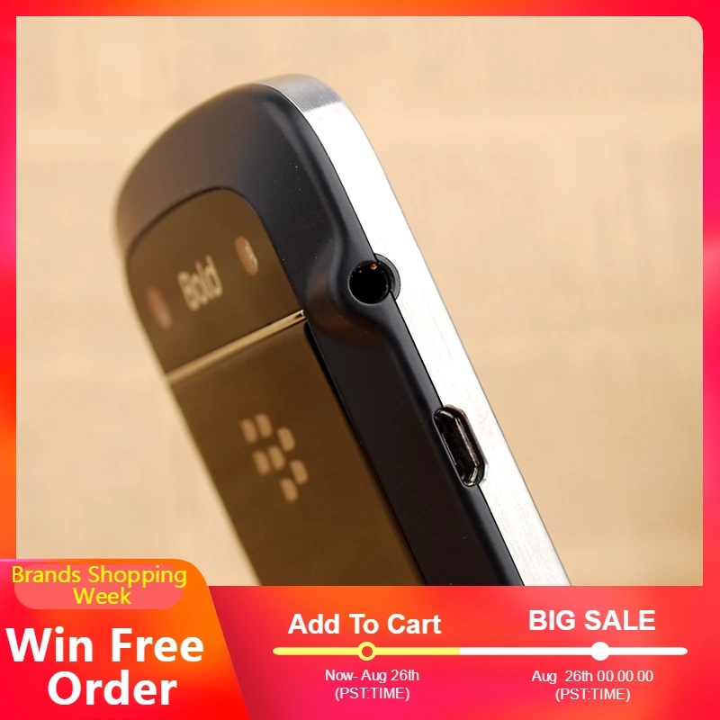 BlackBerry 9930 разблокированный Bold Touch 3g Wifi gps телефон 5MP камера 768 Мб rom 8 Гб ram Бесплатная