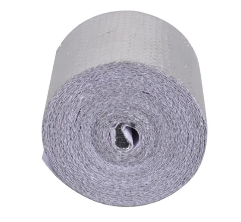 Самоклеящийся отражающий серебристый тепловой оболочка 5 см * м для