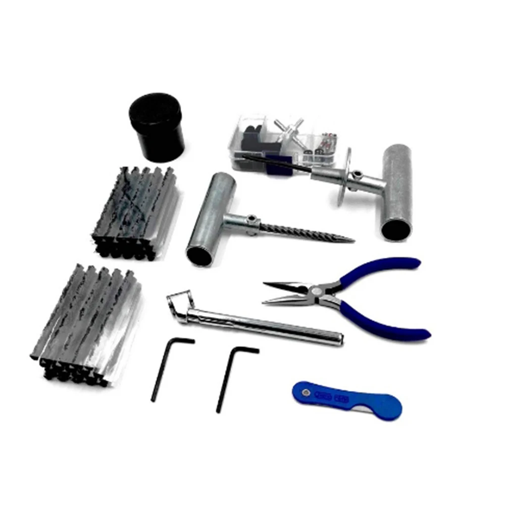 67 шт. набор для ремонта проколов шин металлический сверхмощный Набор замены