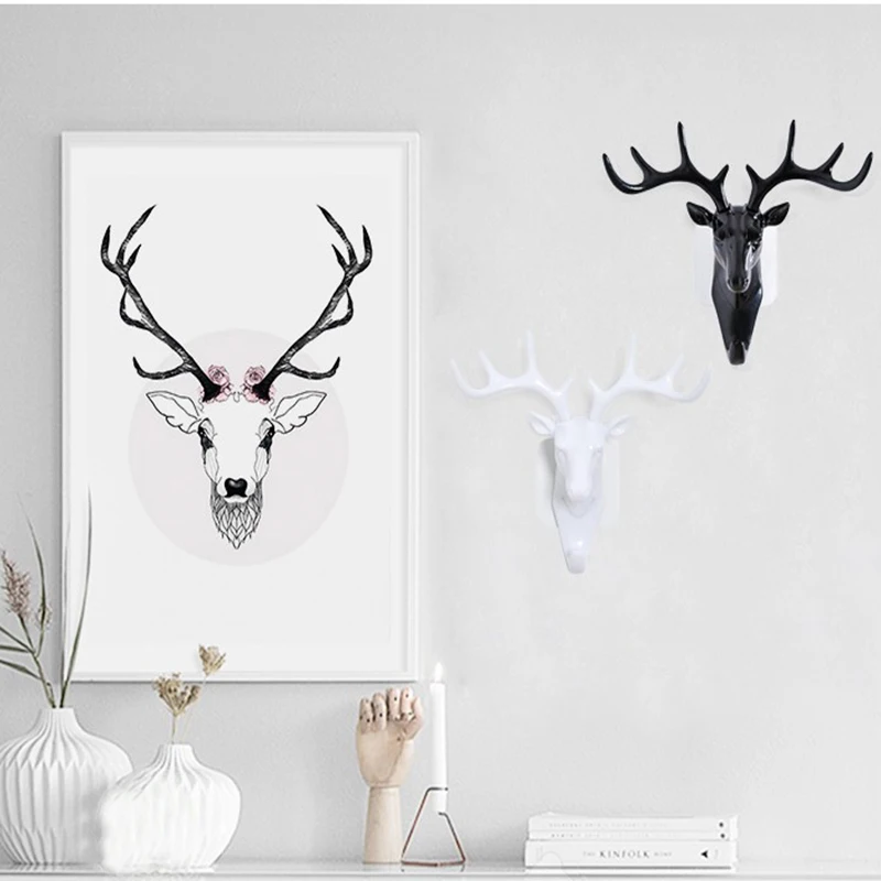 Трехмерная вешалка для крючков органайзер хранения клейкие наклейки аксессуары