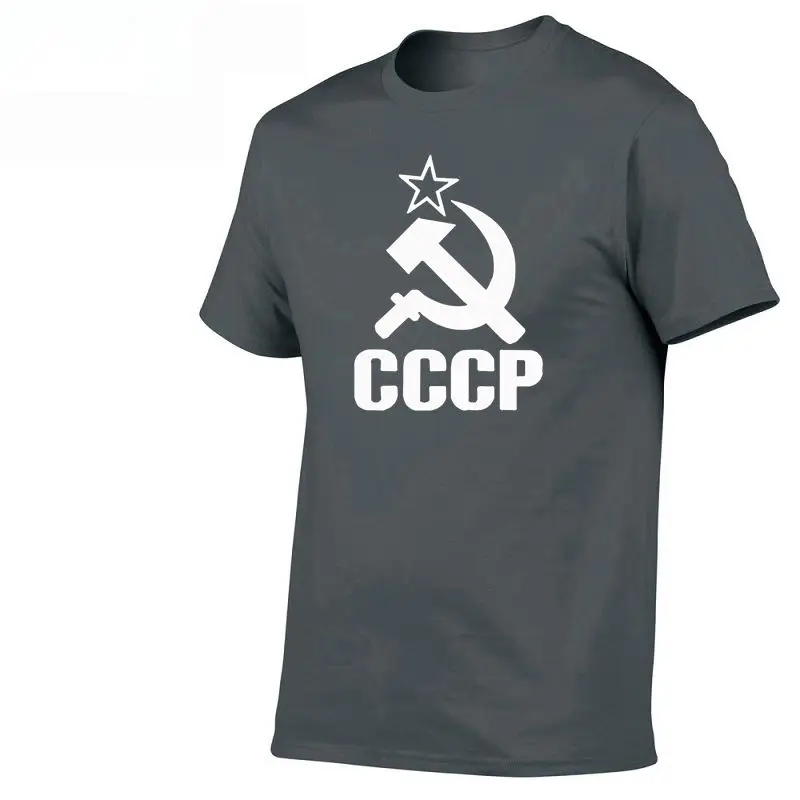 11 Летние русские футболки CCCP для мужчин, футболки с коротким рукавом, футболки с круглым вырезом из хлопка для мужчин - Цвет: 11