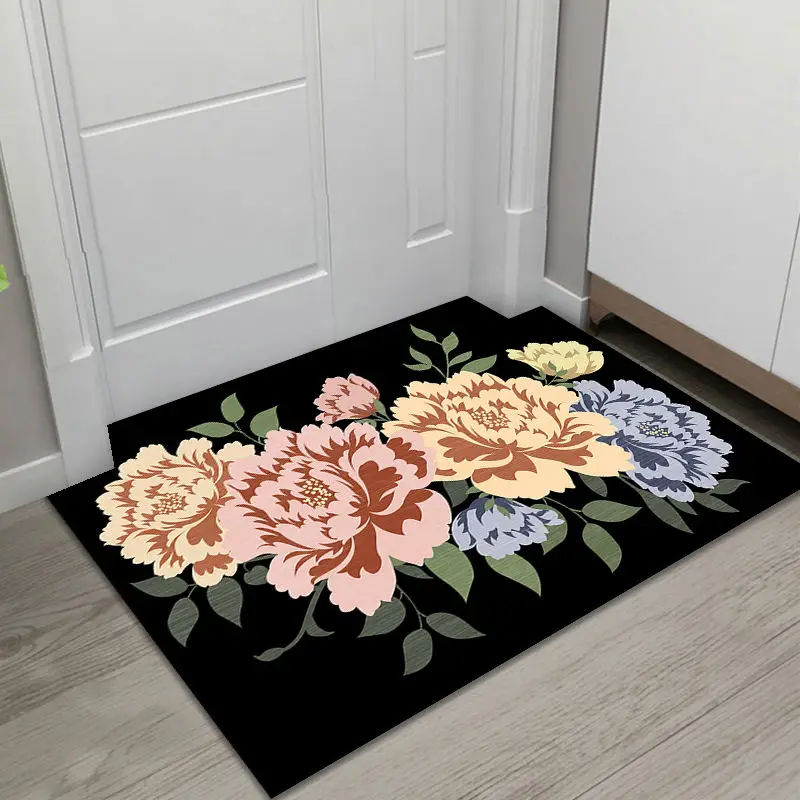 저렴한 홈 그라운드 매트 도어 매트 입구 복도 매트 거실 로비 유럽 입구 럭스 카펫 매트 침실 맞춤형 러그