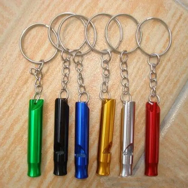 

2/1 PCS Survival Whistle Multifunctional Small Size Aluminum Alloy Outdoor EDC Camping Hiking Hunting Tools Mini Whistles Hot