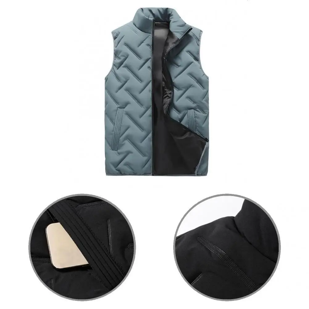 

Теплый Сказочный зимний жилет с воротником-стойкой, теплый зимний жилет, гладкий жилет для дома