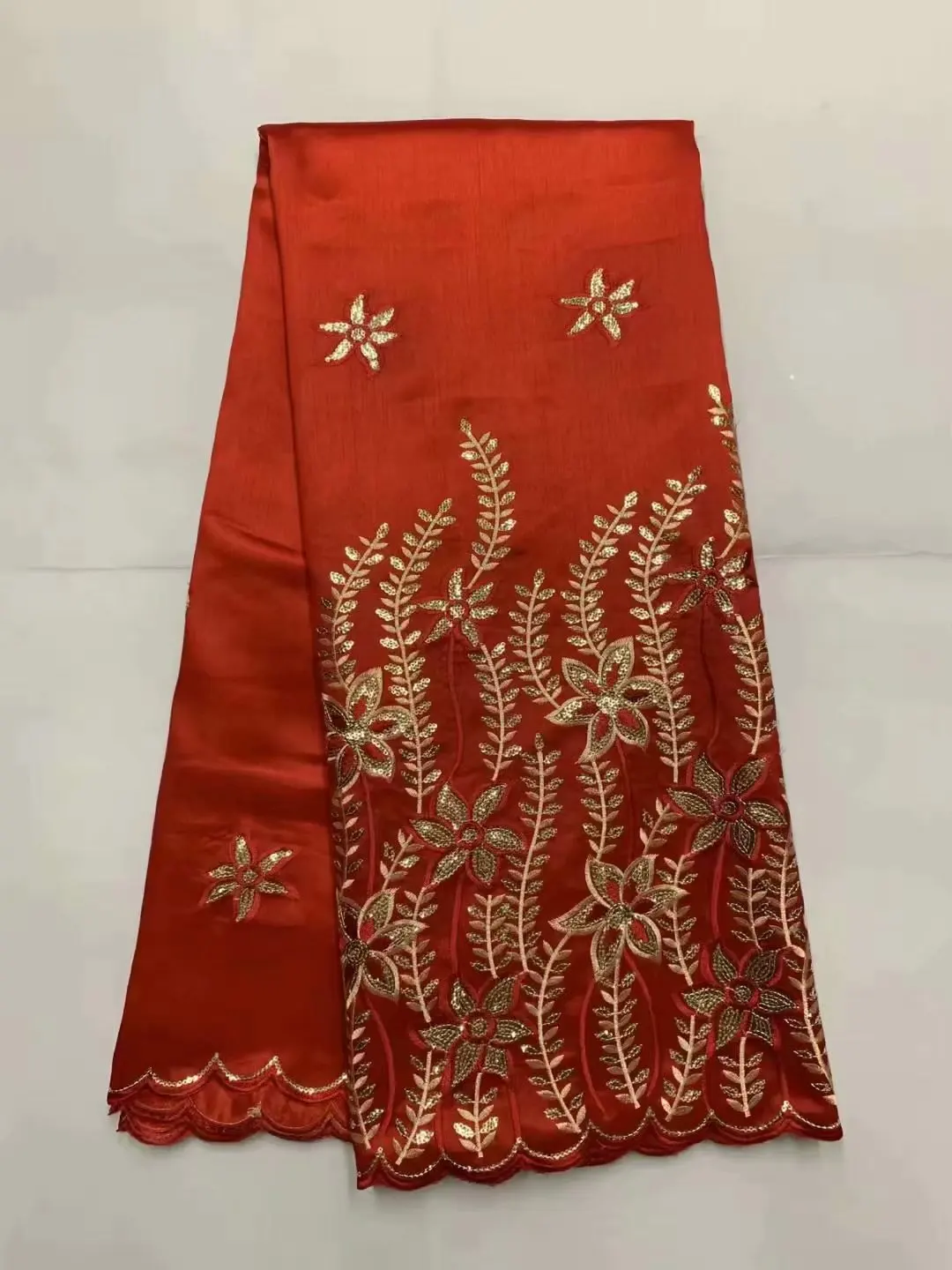 Новейший популярный дизайн блестящая ткань Королевский черный Африканский