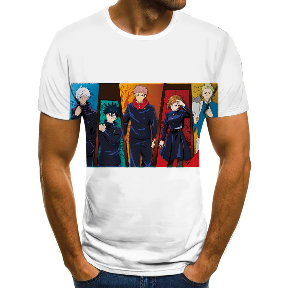 

Summer new T-shirt demon killer anime street clothing men's sleeve top ropa hombre streetwear fashion T-shirt verano koszulki