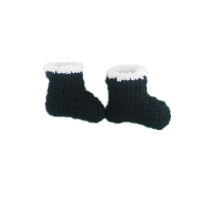 

Newborn Baby Cute Crochet Knit Christmas Hat Photography Prop Infant Girls Costume Outfits