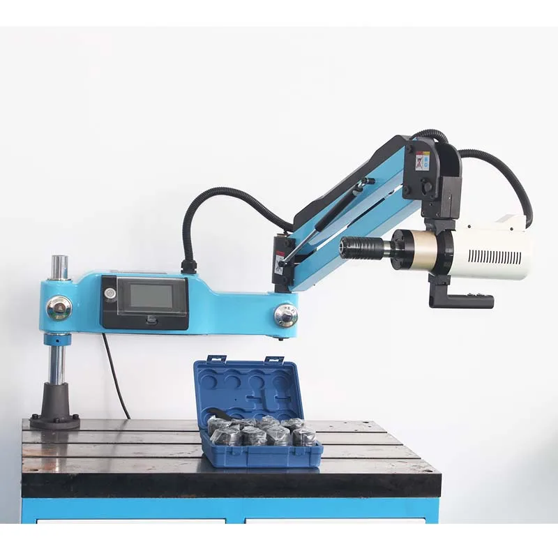 CE CNC 220V M3 M16 универсальный тип электрические гайконарезной станок Электрический